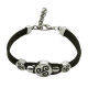 Bracelet Fantaisie Triskel Noir