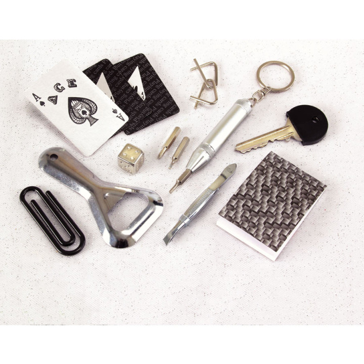 Party crackers mini luxury silver x6