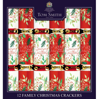Tom Smith Party Crackers Traditional Family x 12