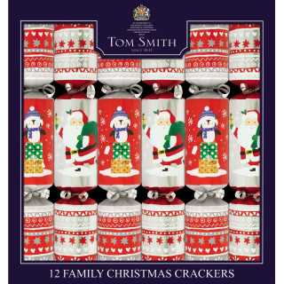 Tom Smith Party Crackers Family Kids x 12