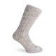 Chaussettes Courtes Beige Chiné Donegal Socks