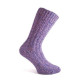 Chaussettes Courtes Violet Donegal Socks