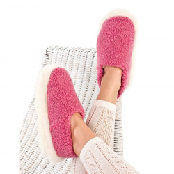 Chaussons Siberian Laine Rose Alwero
