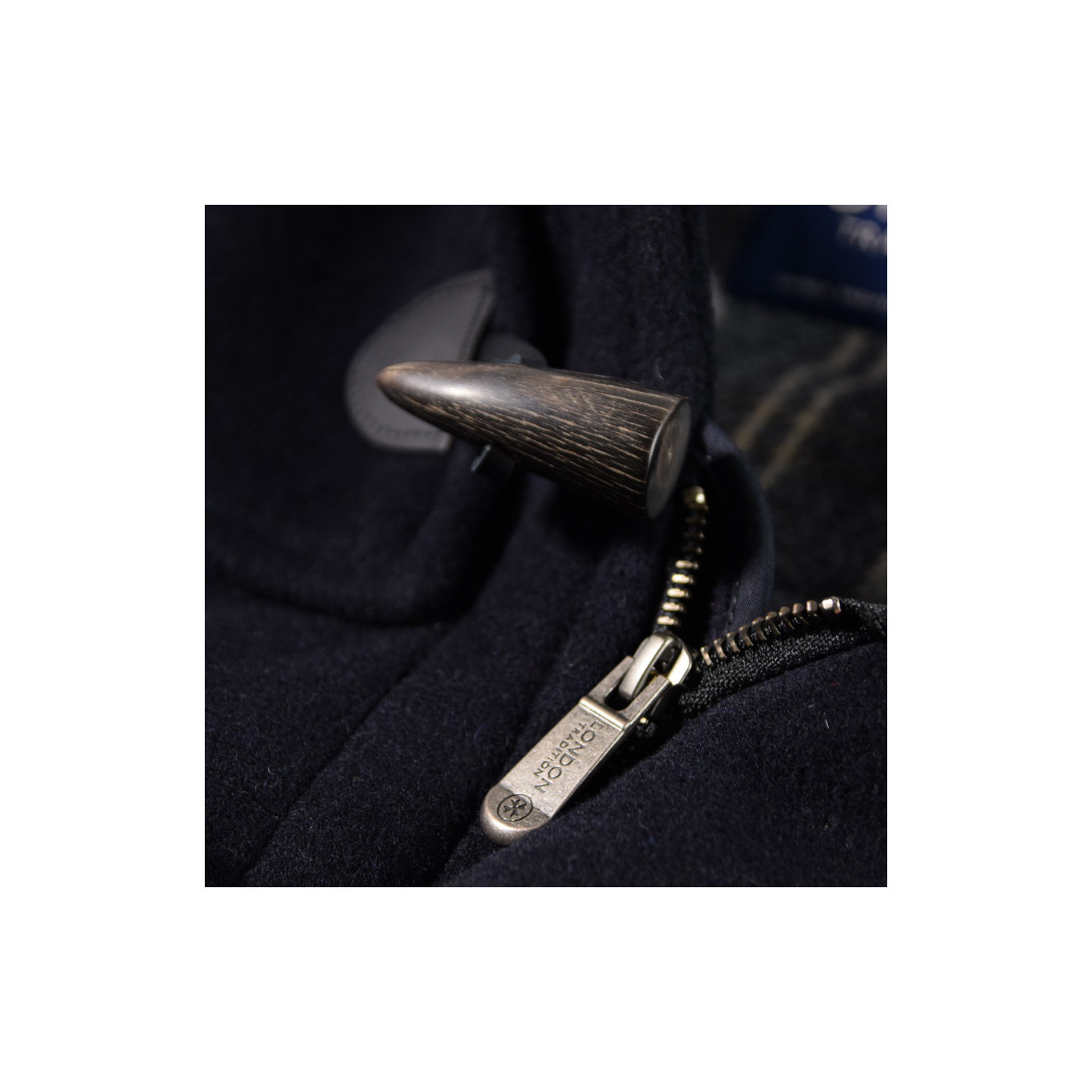 London Tradition Navy Barry Duffle-Coat