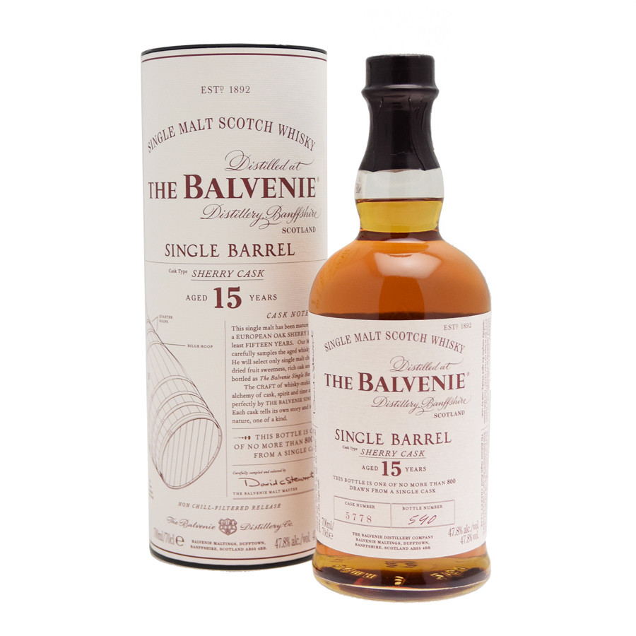 balvenie single barrel sherry cask)