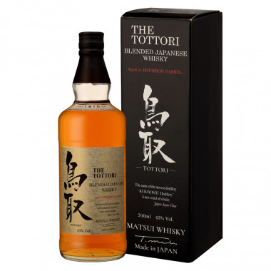 The Tottori Blended Japanese Whisky Bourbon Barrel 50cl 43°