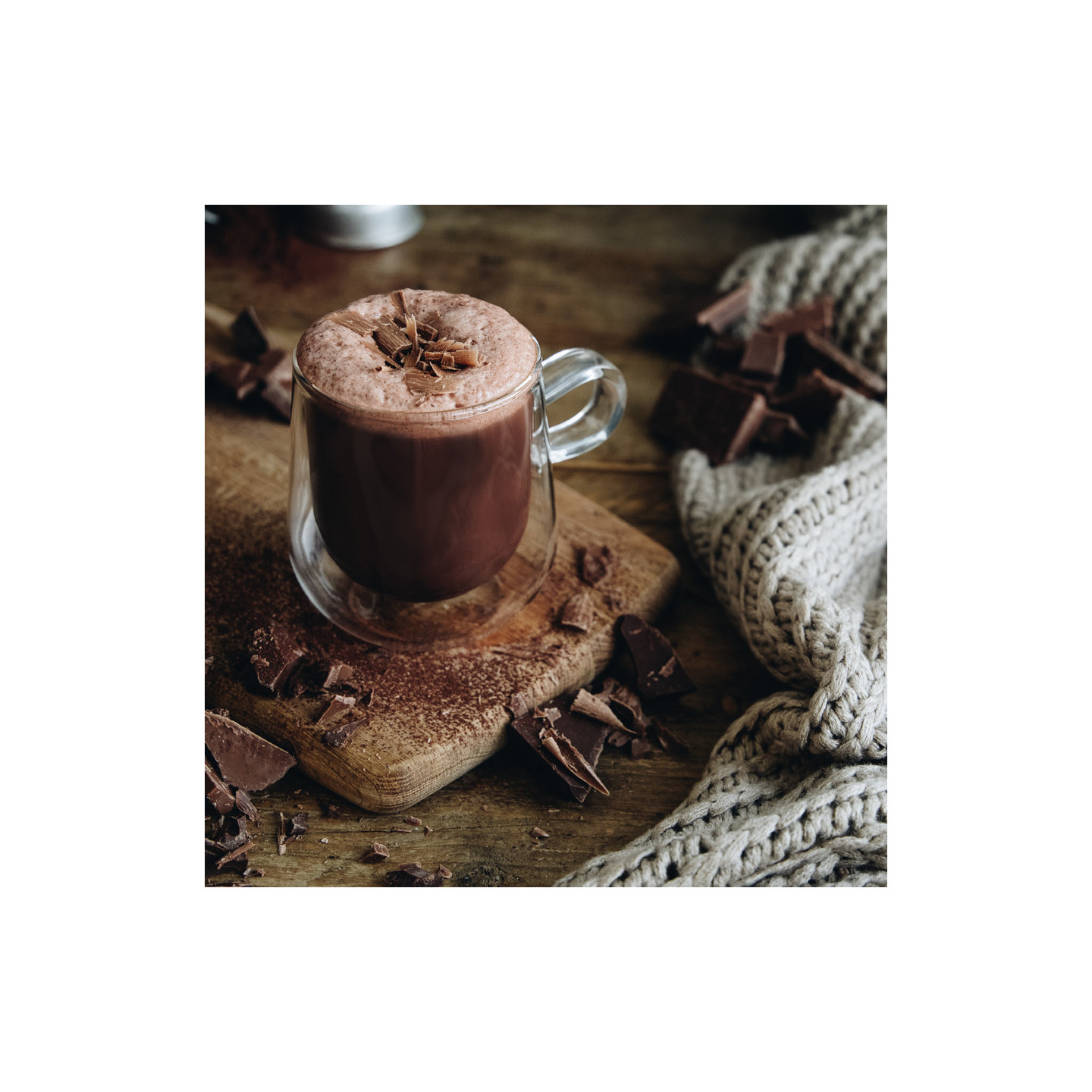 Délicieux chocolat en Poudre