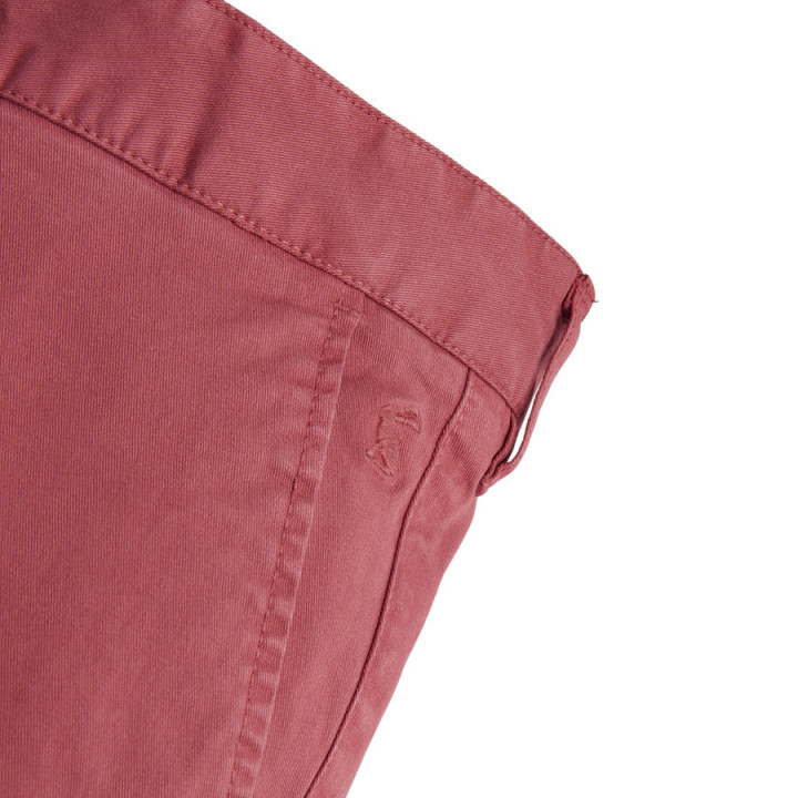 Pantalon Rouge Délavé Tom Joule