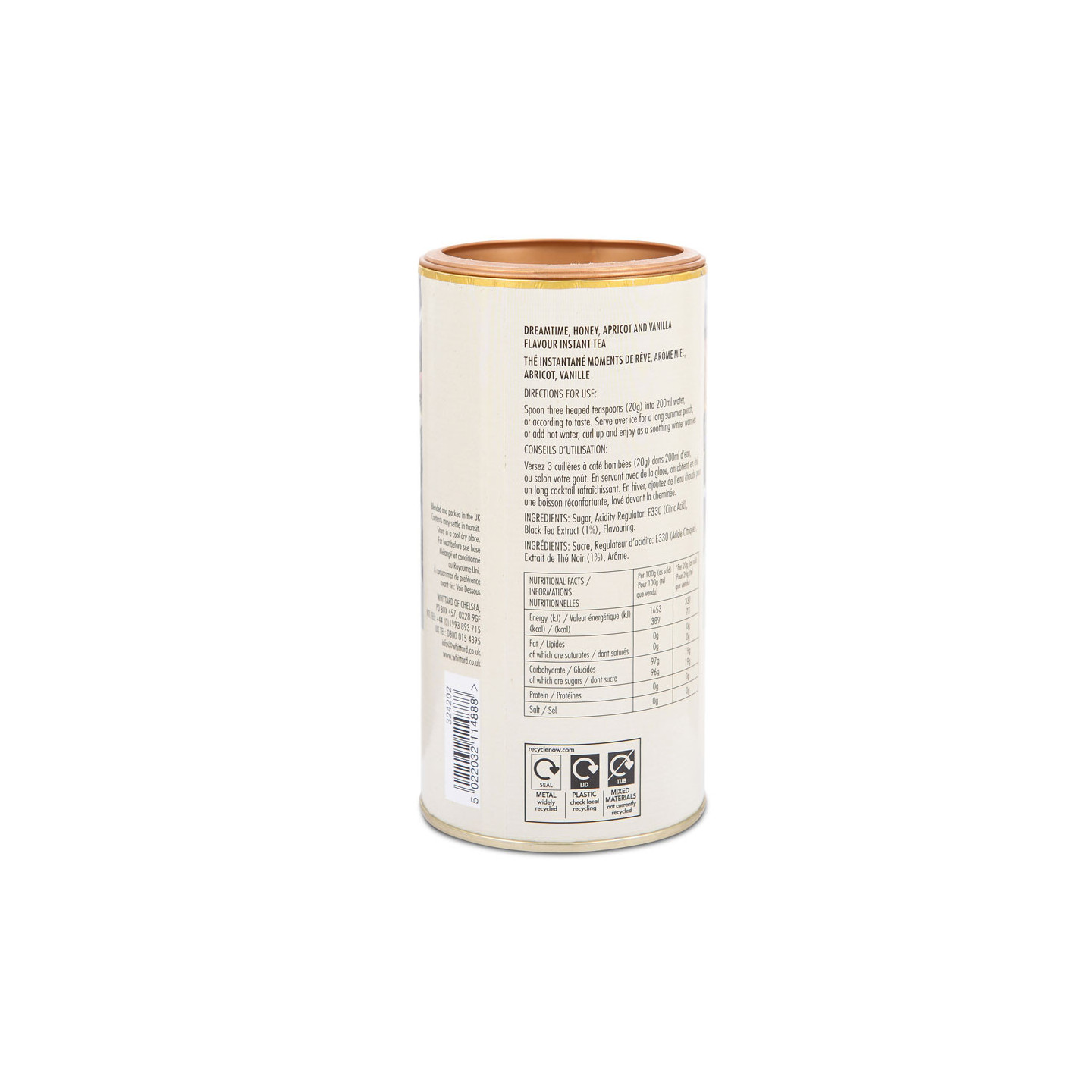 Whittard of Chelsea Dreamtime Instant Tea 450g