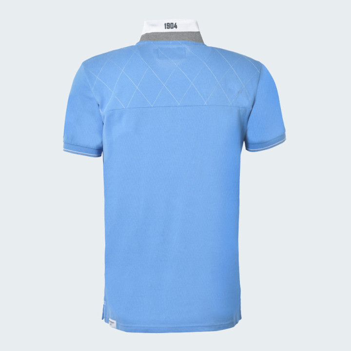 Canterbury Blue Short Sleeve Polo Nokomai