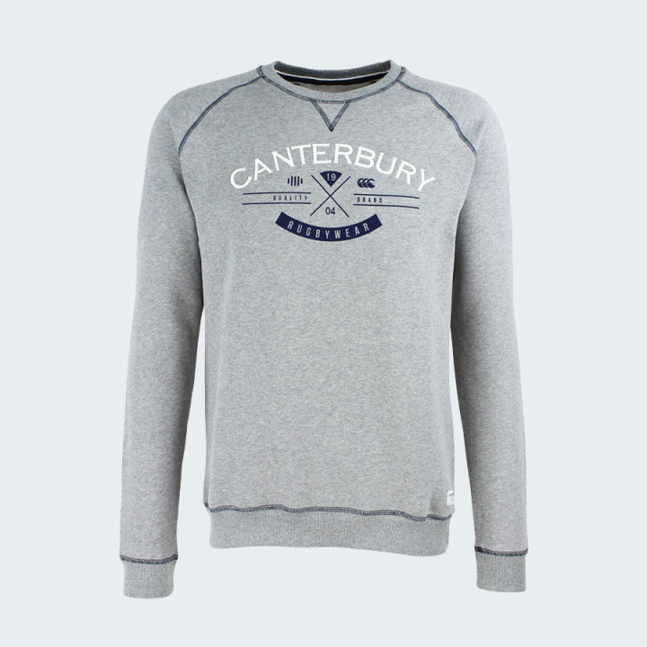Canterbury Heather Grey Sweatshirt Haumi