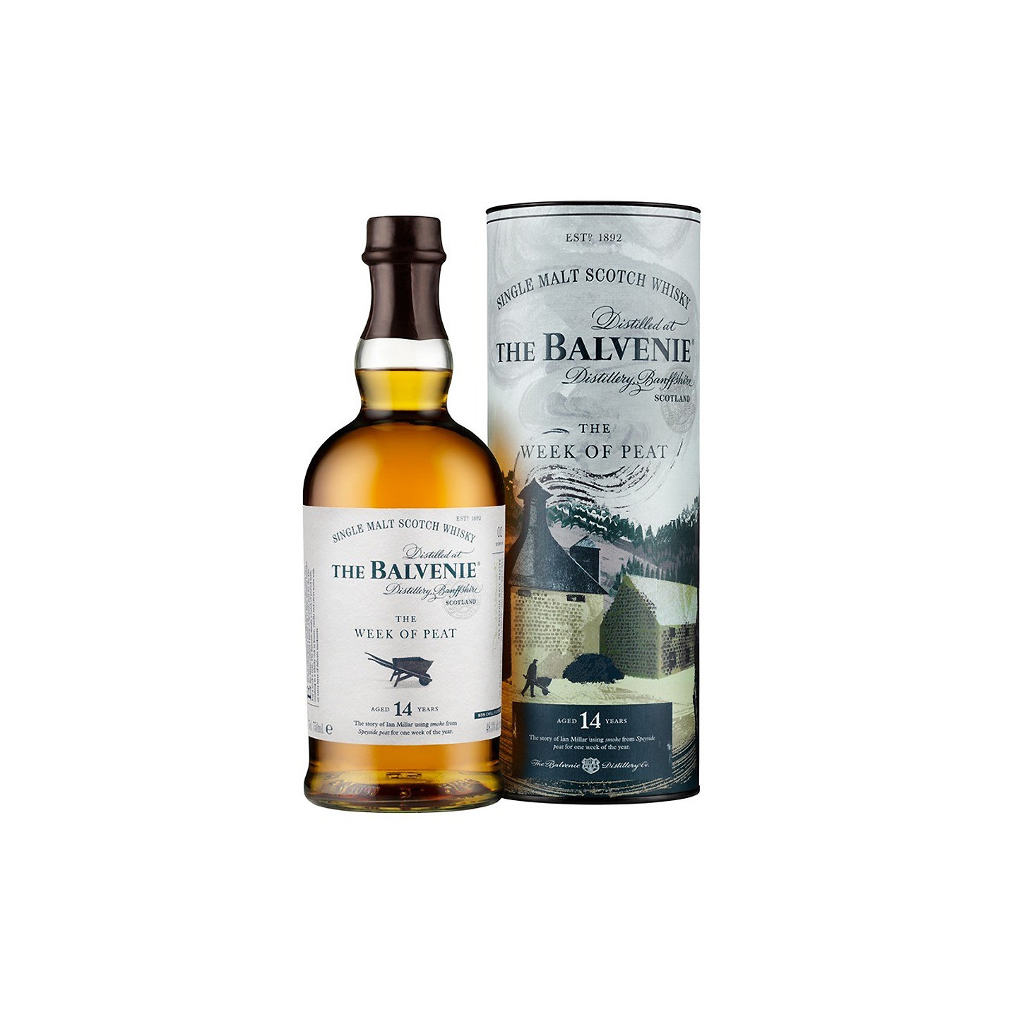 Balvenie 14 ans Week of Peat 70cl 48.3° - Le Comptoir Irlandais