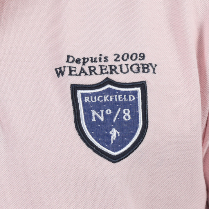 Ruckfield Piqué Cotton Pink We Are Rugby Polo