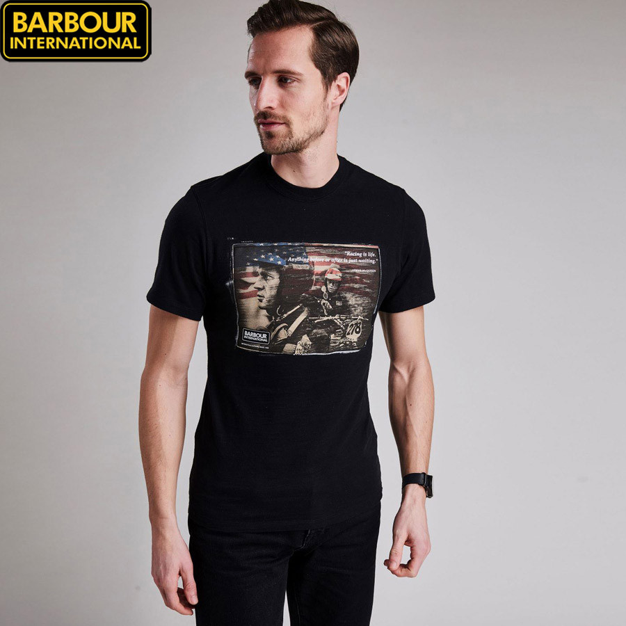 barbour international shirt