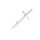 Silver Sword Kilt Pin