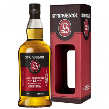 Springbank 12 ans 70cl 54.8°