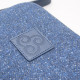 Aran Woollen Mills Blue Tweed Handbag