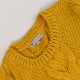 Pull femme col rond moutarde out of ireland