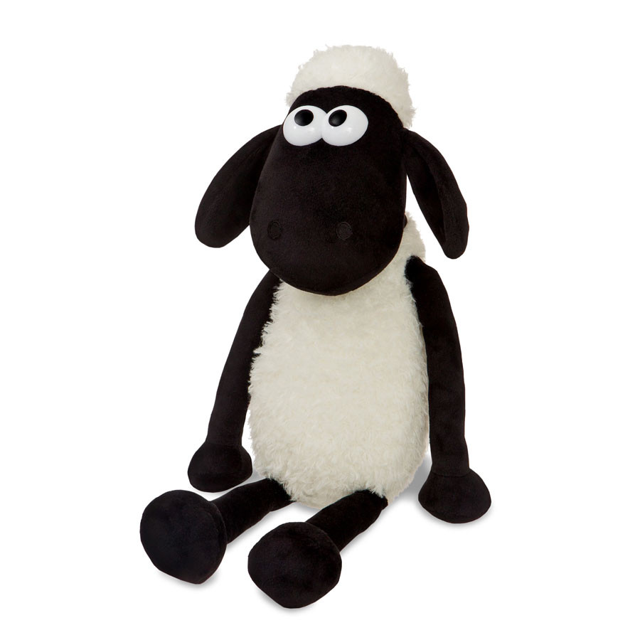 Peluche Toute Douce Shaun le Mouton Utilisable dans le Four à Micro-Ondes 