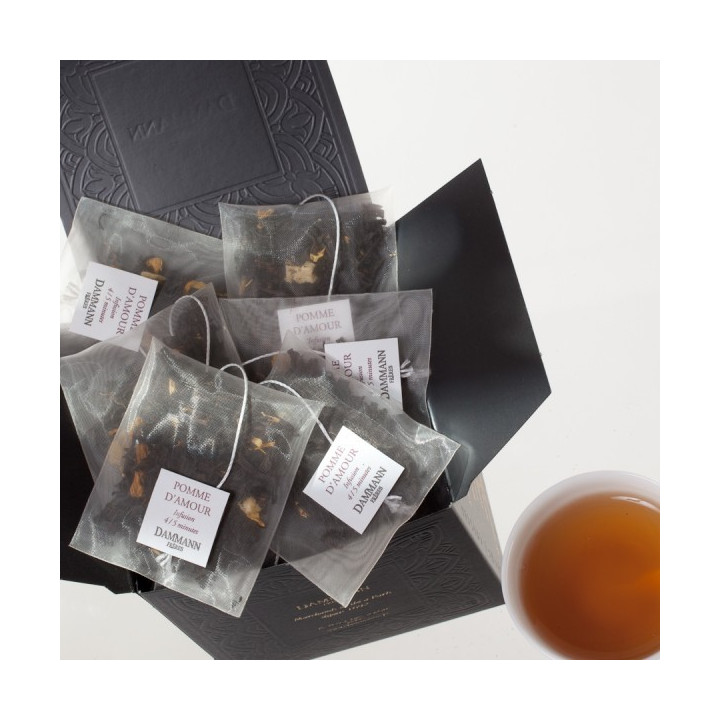 Thé Noir Pomme d’Amour Dammann Frères 25 sachets 50g
