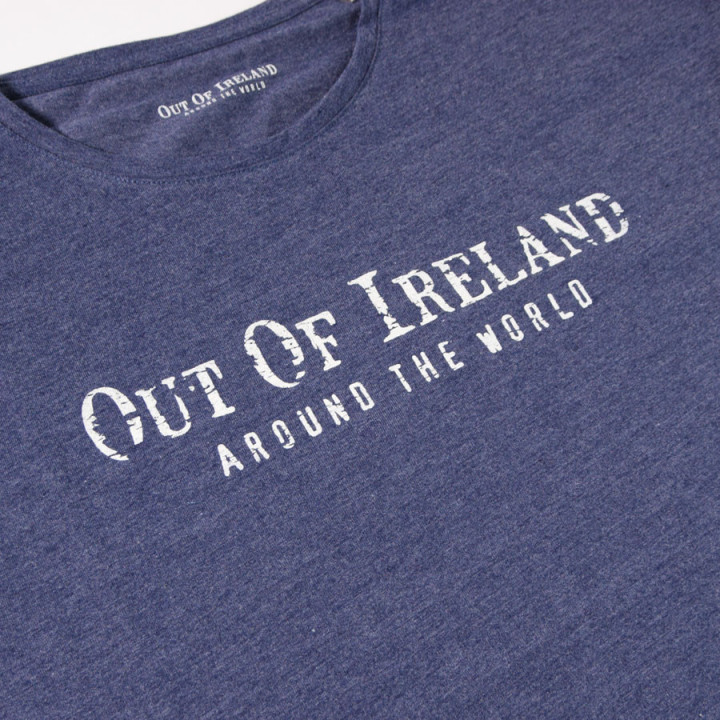 T-shirt Bleu Out Of Ireland