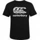 T-Shirt Noir Bretagne Canterbury