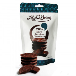 Lily O'Brien's 70% Dark Belgian Chocolate 110g