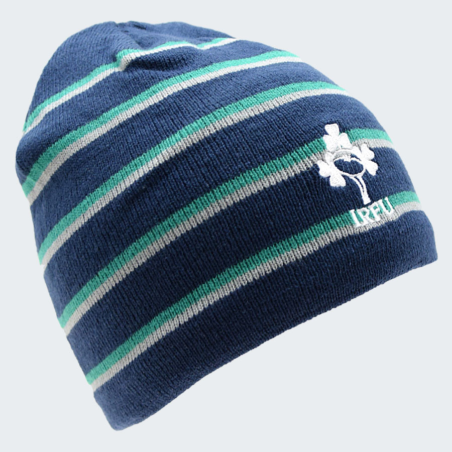 Irlande Rugby Canterbury Homme Pompon Bonnet-Gris-Neuf