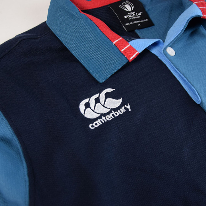 Polo Coupe du Monde Jersey Damier Bleu Canterbury