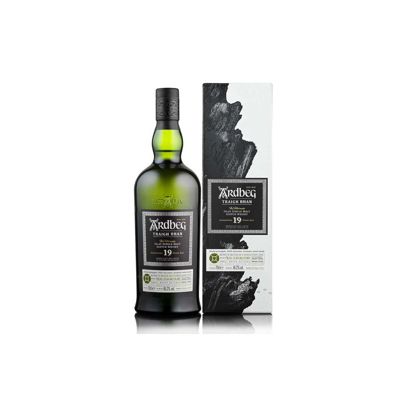Ardbeg Traigh Bhan 19年 700ml 46.2% Ardbeg Traigh Bhan 19 Years Old Batch 1 70cl 46.2° - Le Comptoir