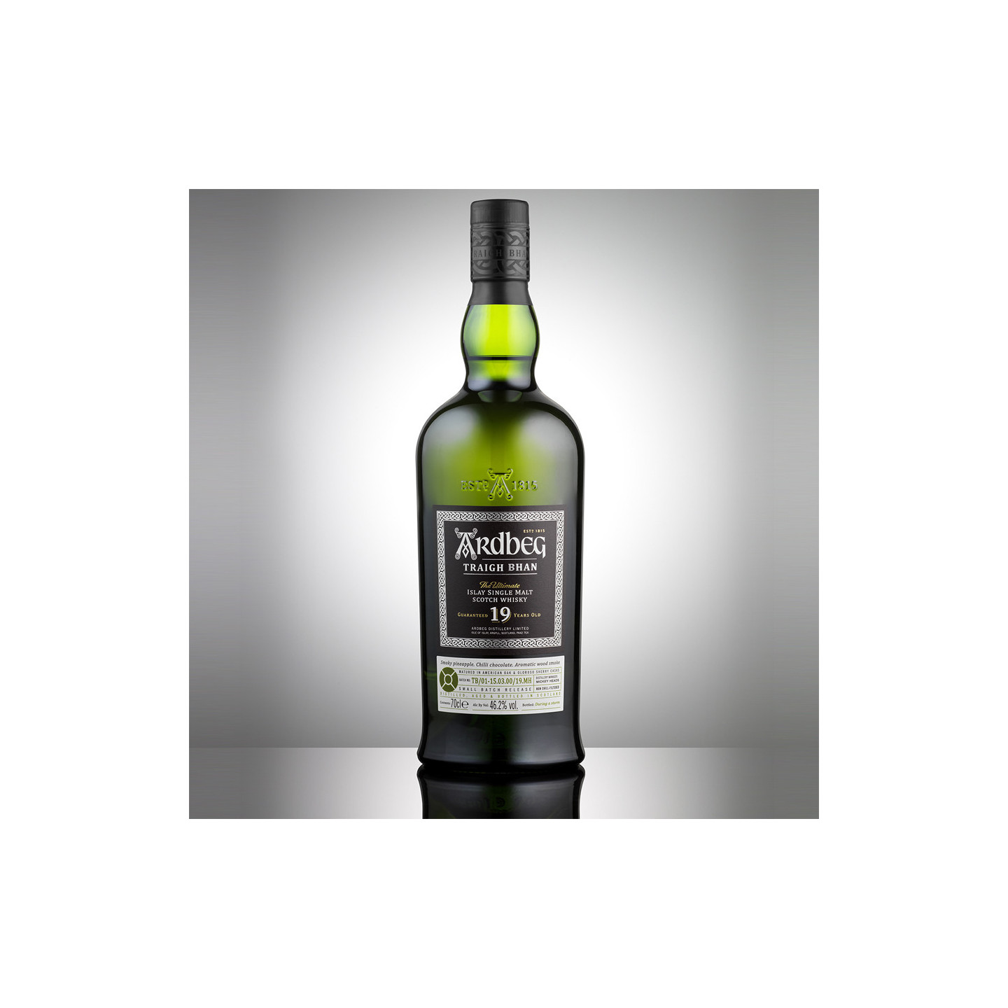 Ardbeg Traigh Bhan 19 Years Old Batch 1 70cl 46.2° - Le Comptoir