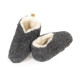 Chaussons Skiper Laine Anthracite Alwero