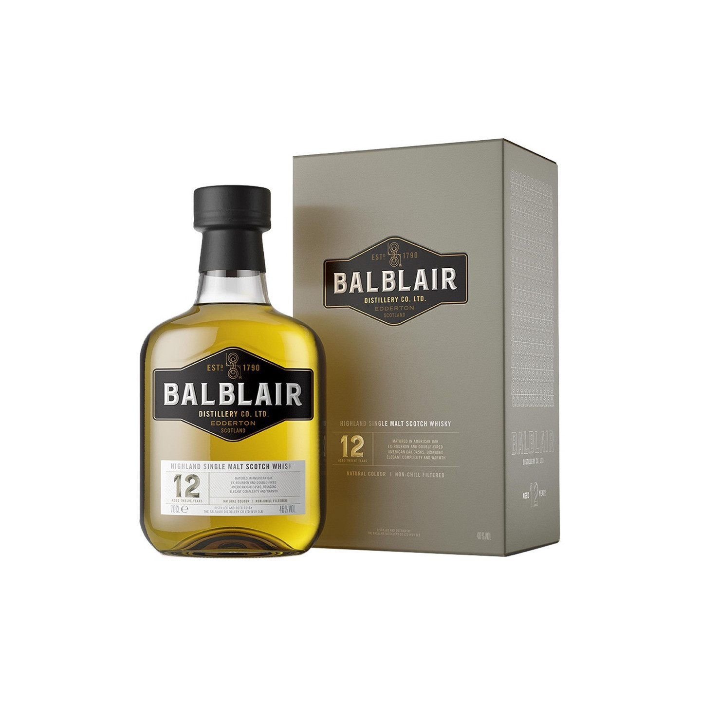 Balblair 12 ans 70cl 46°