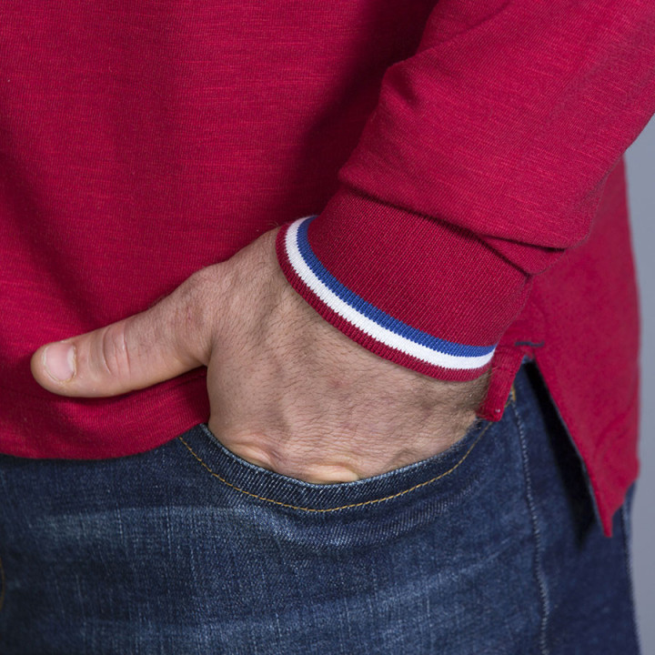 Polo French Rugby Rouge Ruckfield