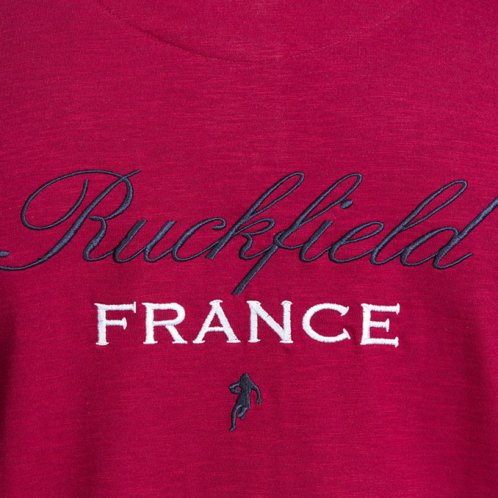 Ruckfield Red French Rugby Polo Shirt