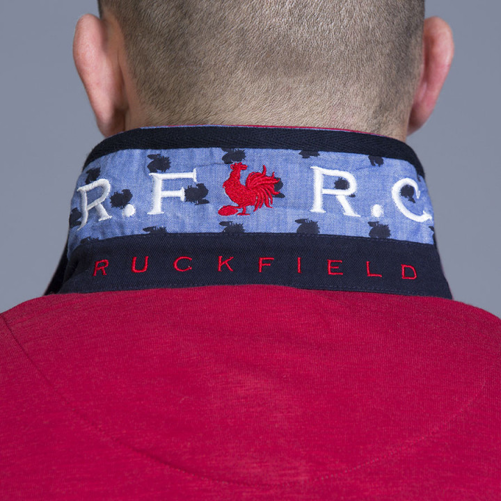 Polo French Rugby Rouge Ruckfield