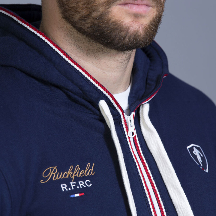 Ruckfield Navy Hoodie