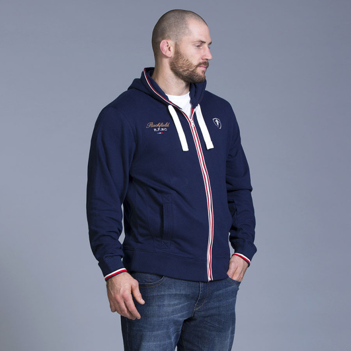 Ruckfield Navy Hoodie