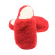 Alwero Red Wool Basic Slippers