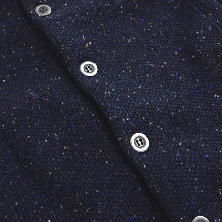Out Of Ireland Navy Buttoned Cardigan