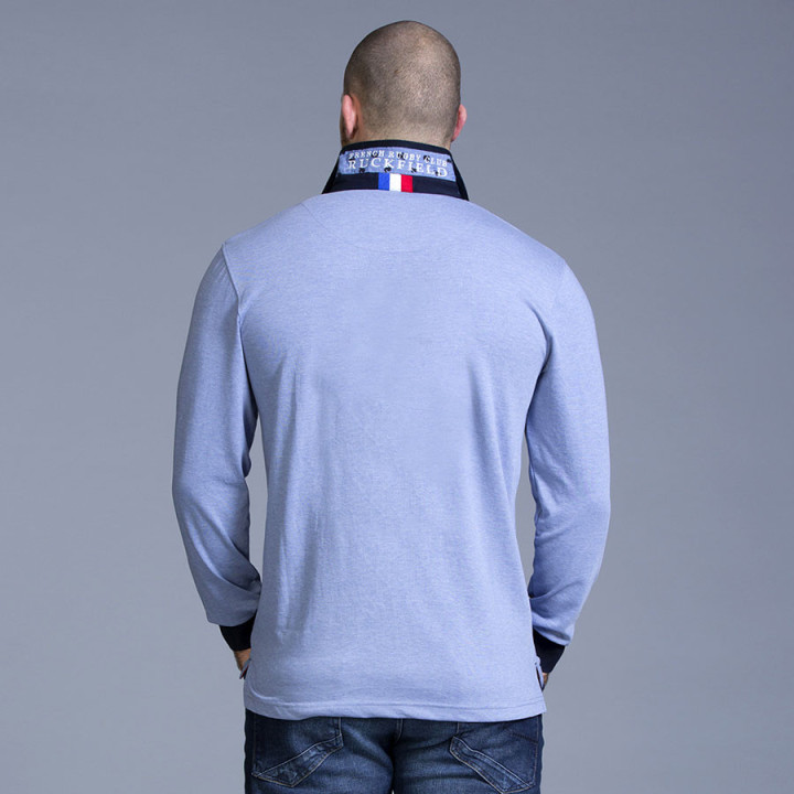 Polo Rugby Bleu Ciel Ruckfield