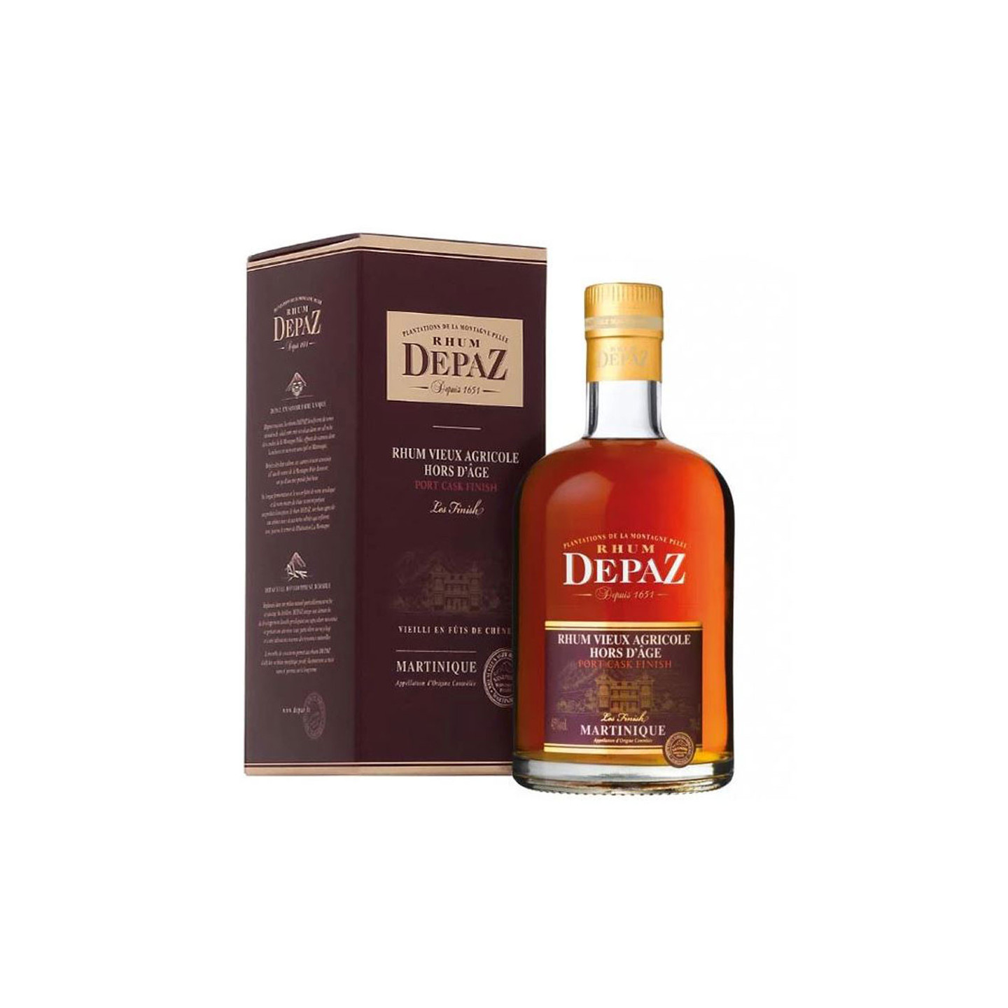 Depaz Port Cask Finish 70cl 45°