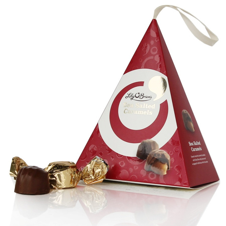 Lily O' Brien's Christmas tree with 8 Caramels 108g