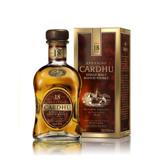 Whisky Cardhu 18 ans 70cl 40'