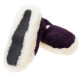 Alwero Plum Siberian Slippers