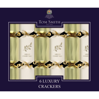 Party crackers mini luxury gold x6