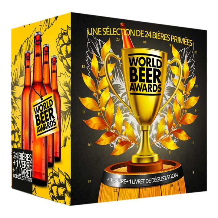 Advent Calendar - 24 Awarded Beers + 1 Glass