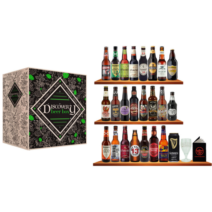 Calendrier de l'Avent 2019 - 24 Bières du Monde + 1 Verre