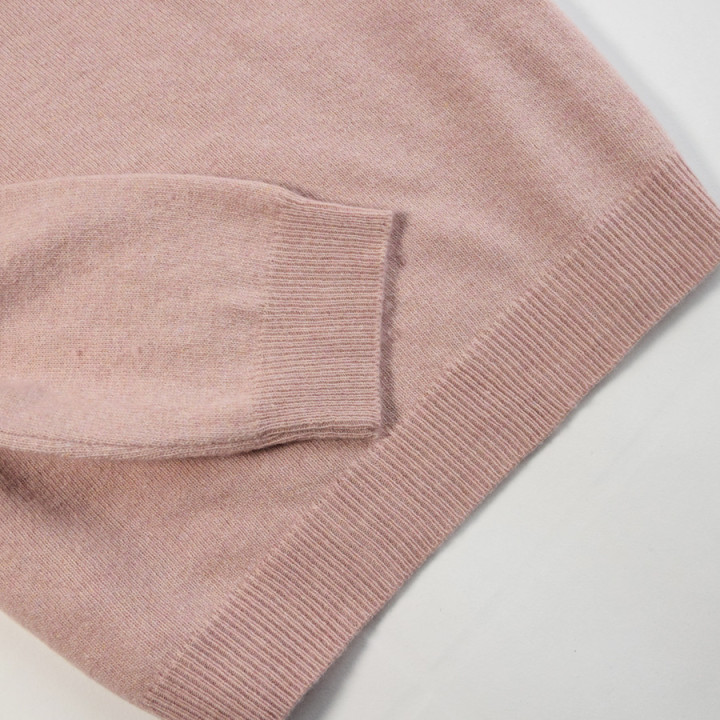 Pull Rose Col Bateau Manches Longues Best Yarn