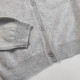 Best Yarn Grey Buttoned Cardigan